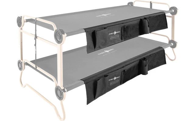 Disc-O-Bed Organizer Schwarz Seitentasche Für SINGEL L Und Sol-O-Cot Feldbett 1 Disc-O-Bed Organizer Schwarz Seitentasche Für SINGEL L Und Sol-O-Cot Feldbett