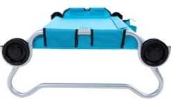 Disc-O-Bed Kid-O-Bed Einzelbett Runder Rahmen Ohne Seitentasche - Blau