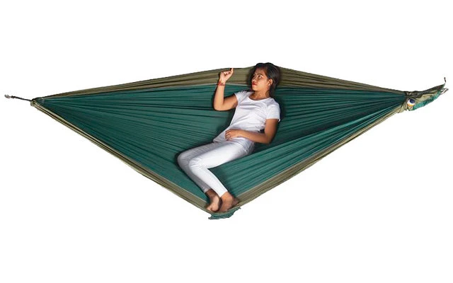 Ticket To The Moon King Size Hammock Hängematte - Forest Green/Army 6 Ticket To The Moon King Size Hammock Hängematte - Forest Green/Army – Bild 6