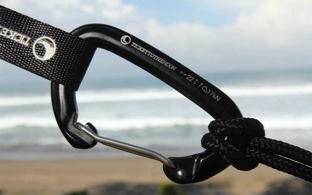Ticket To The Moon 22kN Aluminium Karabiner 2 Stück 1 Ticket To The Moon 22kN Aluminium Karabiner 2 Stück