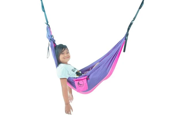 Ticket To The Moon Mini Hammock Kinder Hängematte 150 X 100 Cm Blue/Orange 1 Ticket To The Moon Mini Hammock Kinder Hängematte 150 X 100 Cm Blue/Orange
