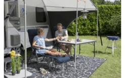 Crespo RP-215 Air Deluxe Fußhocker Blau -Campingwelt Verkauf 687963 4681077